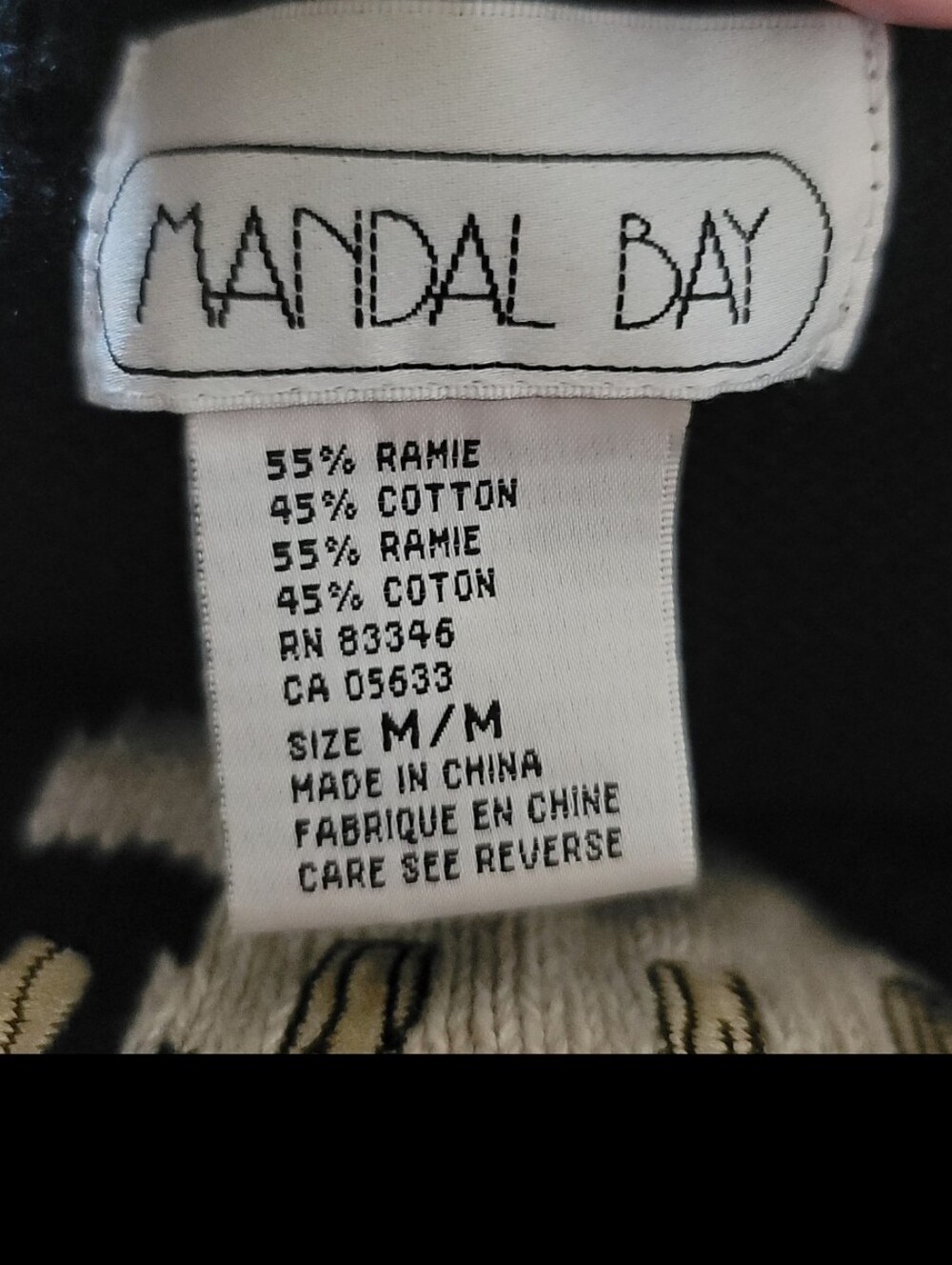 Mandal Bay Vintage Knit Halloween Cardigan Vest - Picture 4 of 4